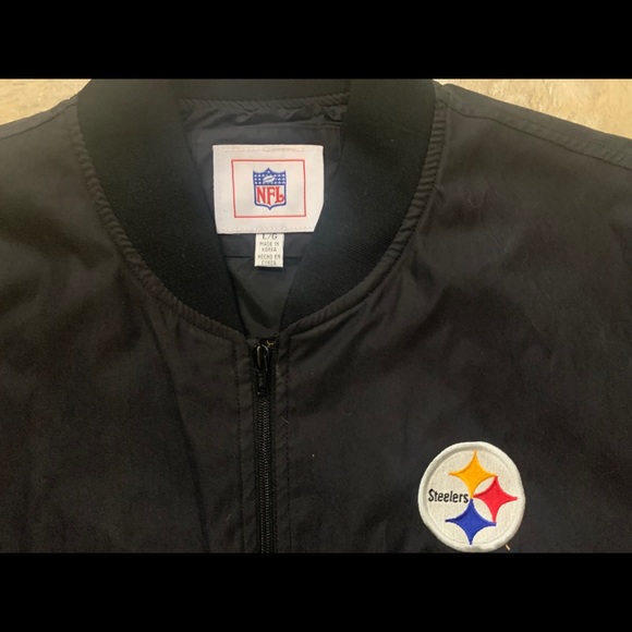 *VINTAGE* NFL Steelers Jacket - Picture 3 of 5